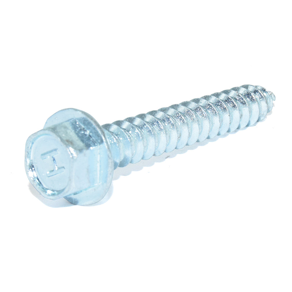 5/16 Inch x 2 Inch Zinc Plated Low Carbon Steel Indented Hex Washer Head Type-Ab Self-Tapping Sheet Metal Screw