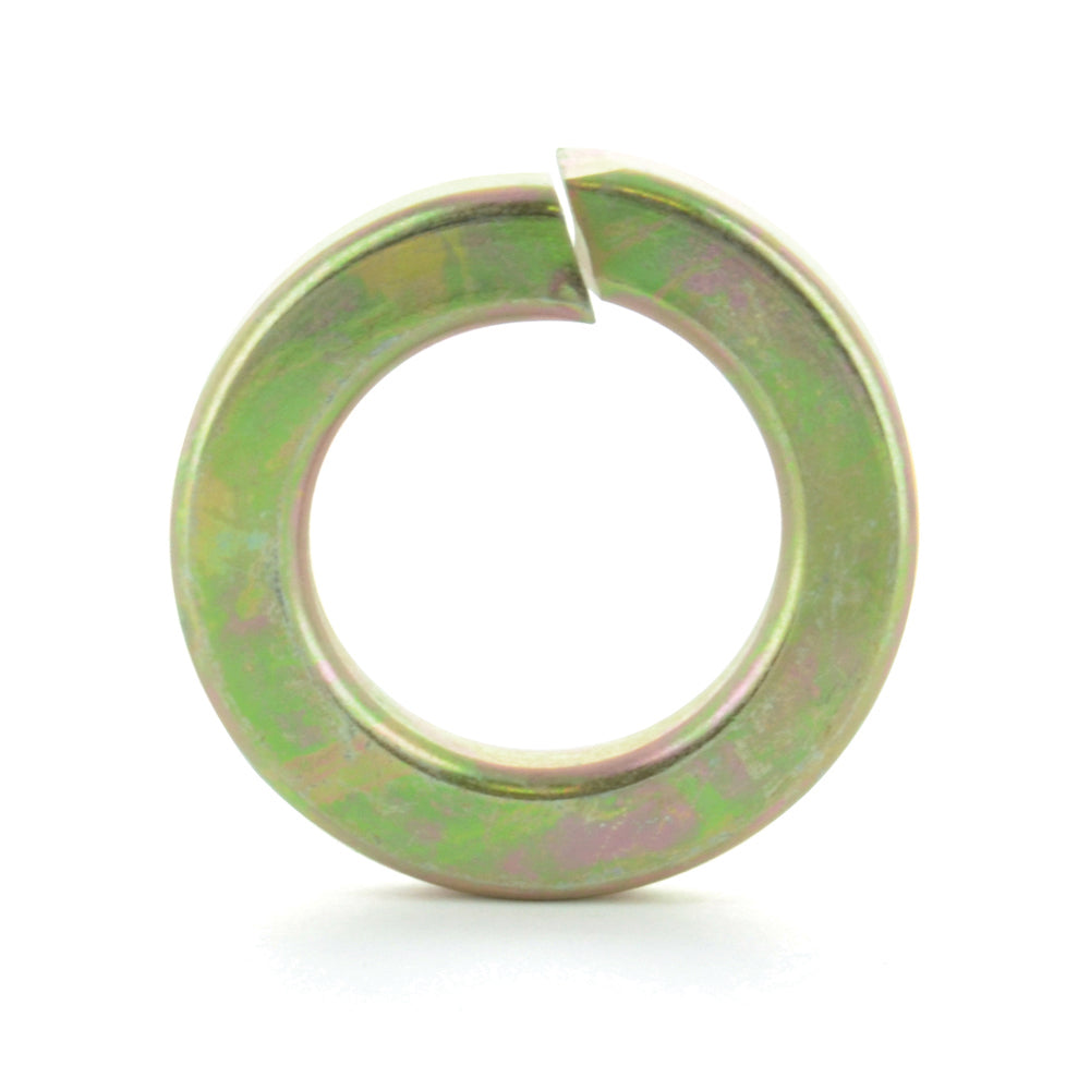 1 Inch Yellow Zinc 4034 Alloy Steel Split Lock Washer