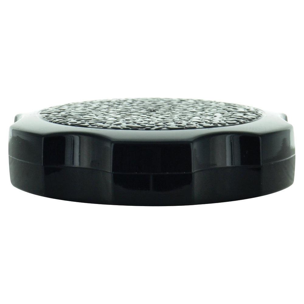 Black Rosette Thumb Screw Knob - 5/16 Inch (1-1/2 Inch Diameter)