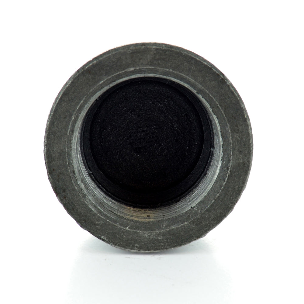 1/4" Schedule 40 Female NPT Black Welded Malleable Iron Pipe End Cap USA
