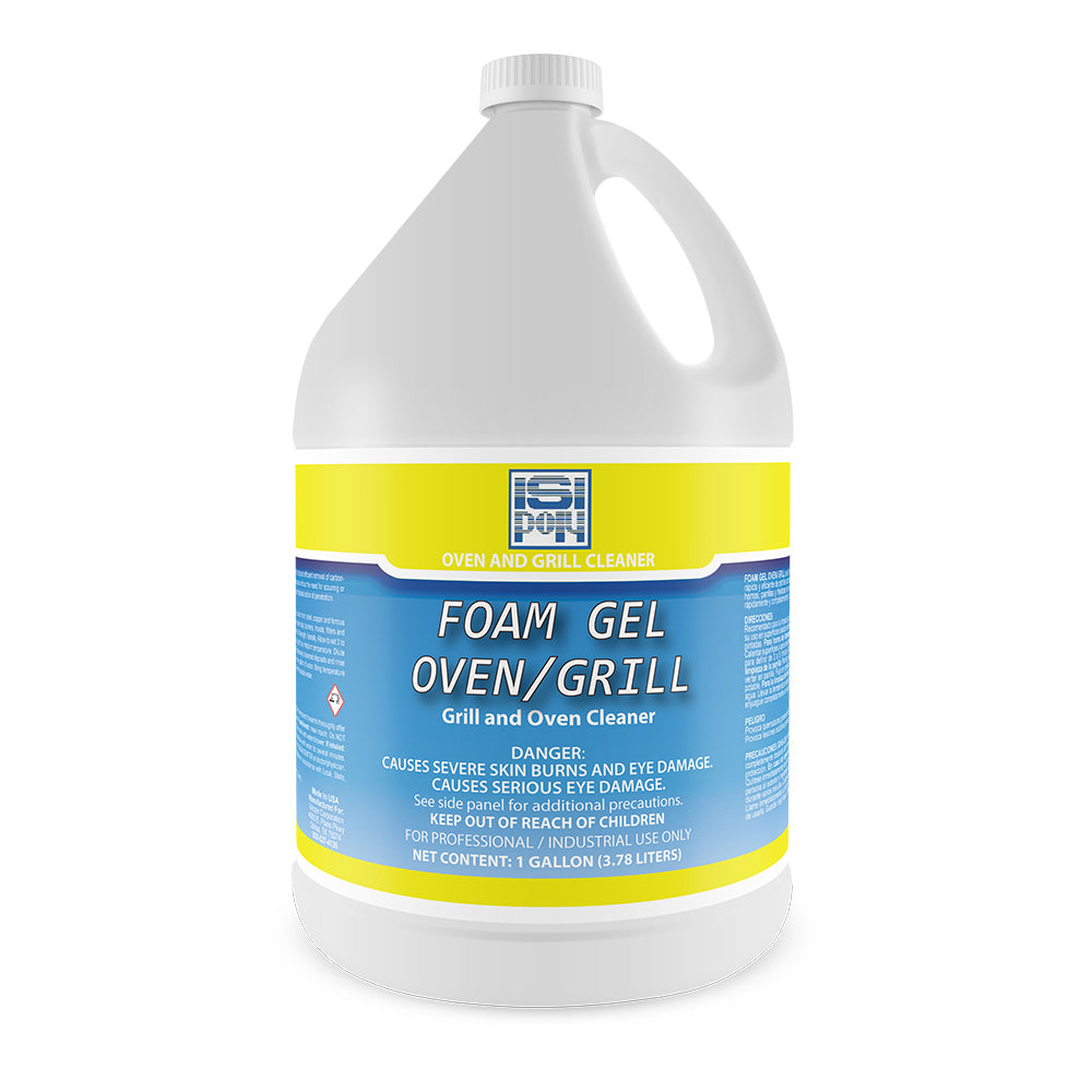 ISI-Poly Foam Gel Oven / Grill Cleaner - 1 Gallon