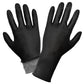 Panther-Guard Nitrile Powder-Free Industrial Black 8-Mil Textured Fingertips Disposable Gloves Small