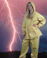2X-Large Yellow Pvc/Polyester 3 Piece Rainsuit