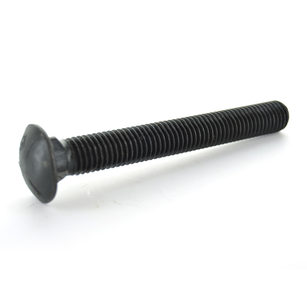 3/4-10 x 5 Inch Coarse Plain Grade 5 Round Head Carriage Bolt