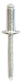 0.251 - 0.375 Inch Grip 1/4 Inch Dia x 0.625 Inch Aluminum Standard Flange Dome Head Blind Rivet