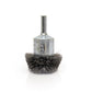 1-1/2 Inch x 0.008 Inch x 1/4 Inch Stem Mounted Carbon Steel Circular Flared Stem Mounted Specialty Brush
