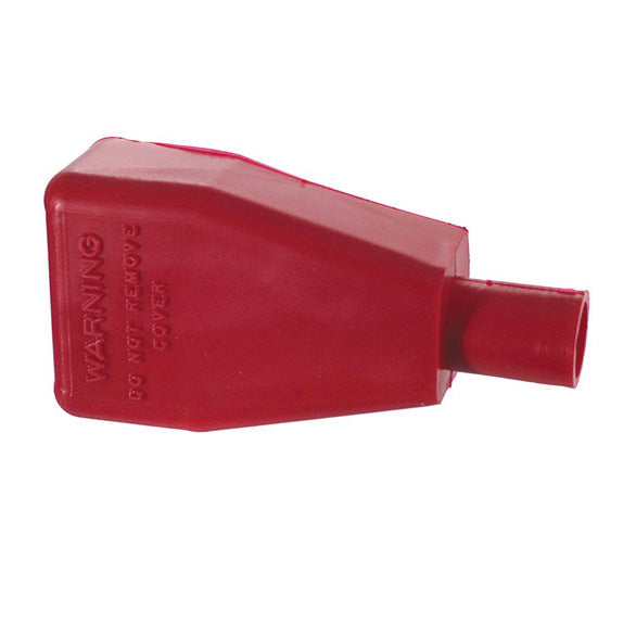 6-4 Awg Red Battery Cable Terminal Protector Straight Boot