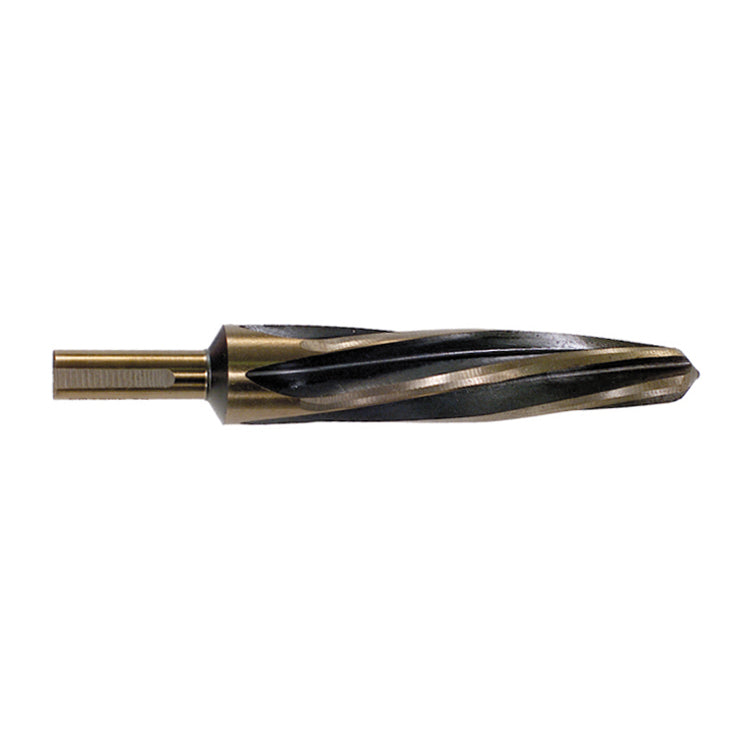 5/8 Inch Spiral Flute Amber Gold M7 Steel Car Reamer