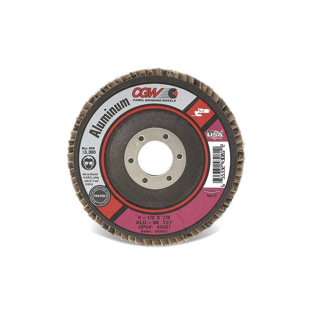 T27 4-1/2X7/8 36GRIT ALUM A30N