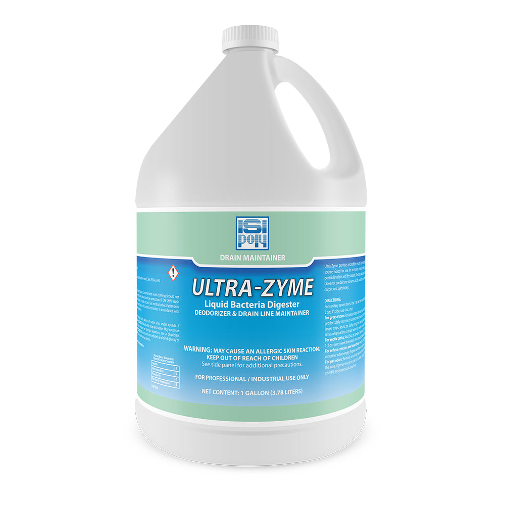 Fastserv Ultra-Zyme Liquid Bacteria Deodorizer & Drain Maintainer - 5 Gallon Bucket