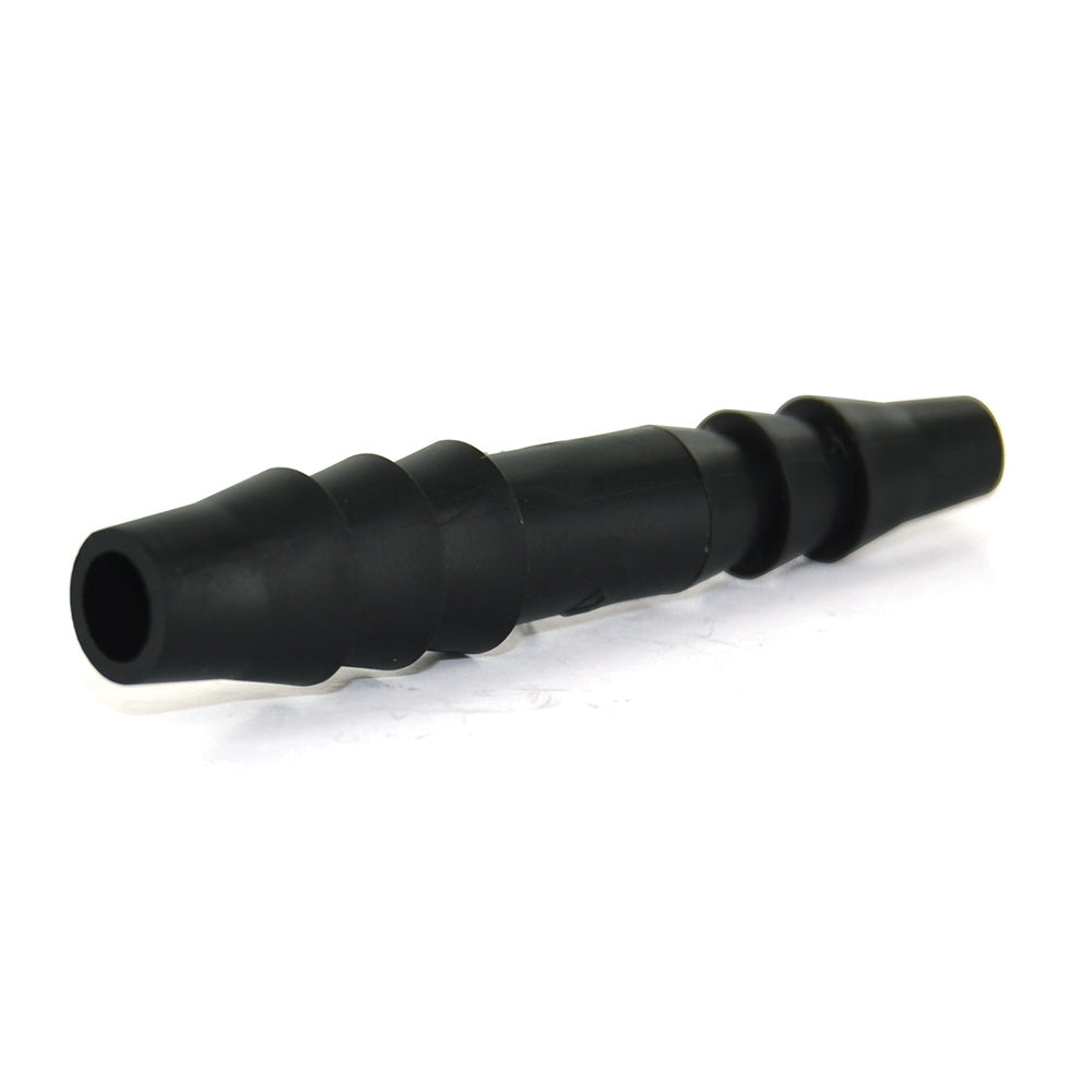 1/4 Inch x 3/16 Inch Black Nylon Vacuum and Washer Hose Barbed Line Reducer Connector