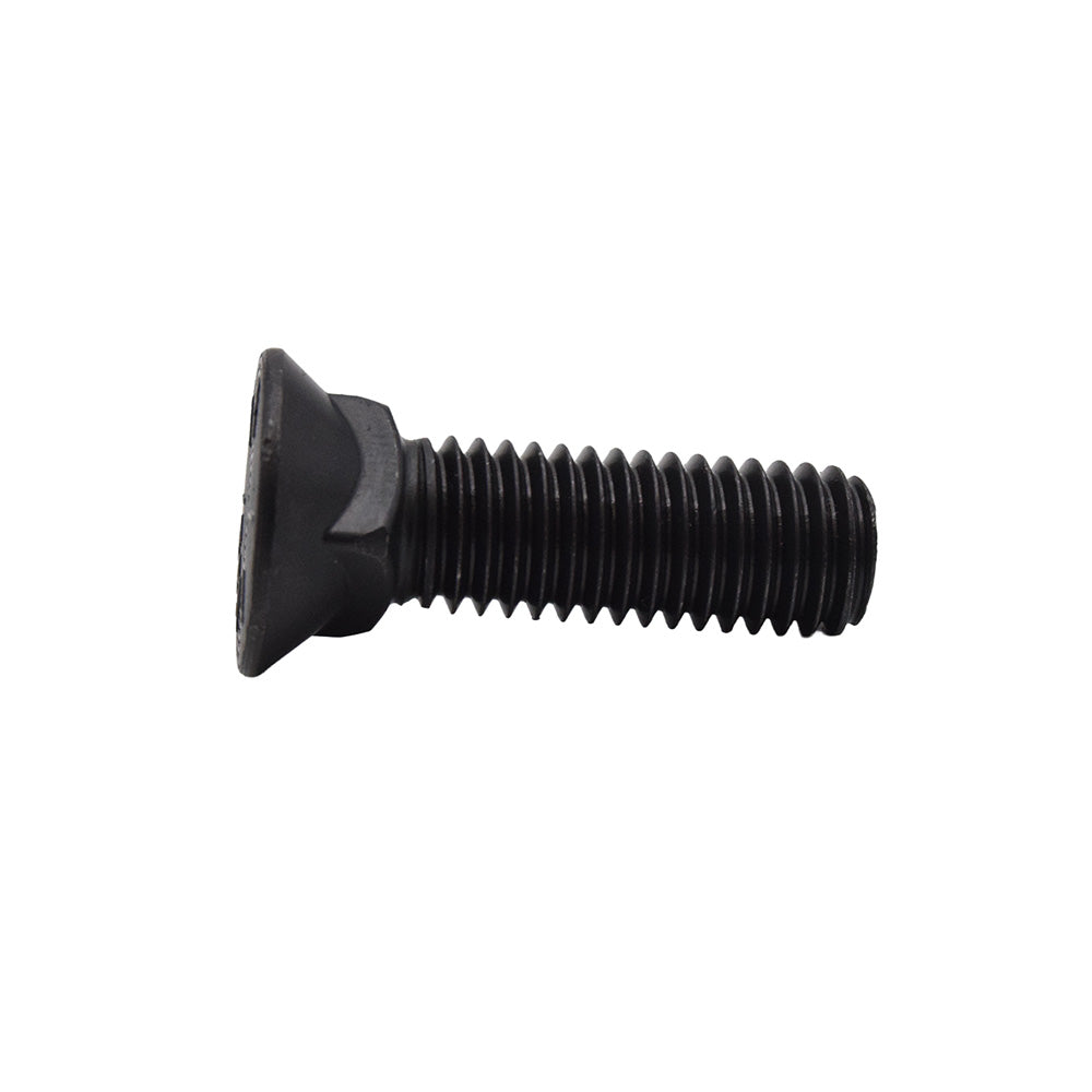 1/2-13 x 2-1/2 Inch Coarse Plain Grade 8 Flat Head Plow Bolt