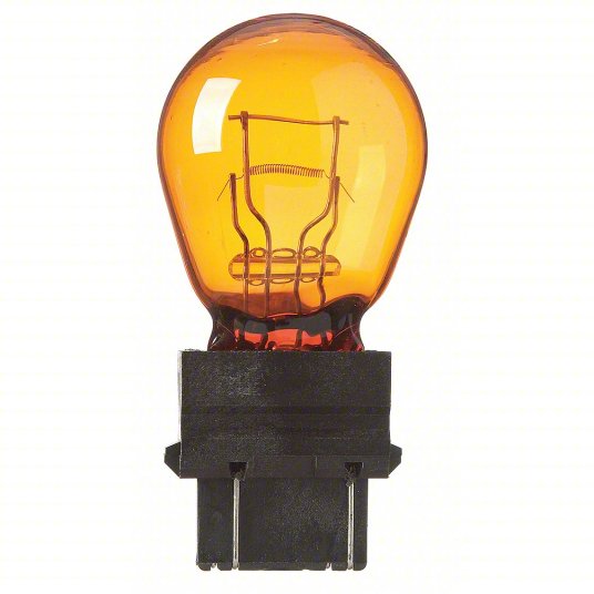 2/PK 4257NALL Amber Long-Life Bulb