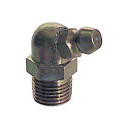1/8-27 Zinc Yellow Steel 65 Degree Standard Shank Heritage Hydraulic Grease Fitting