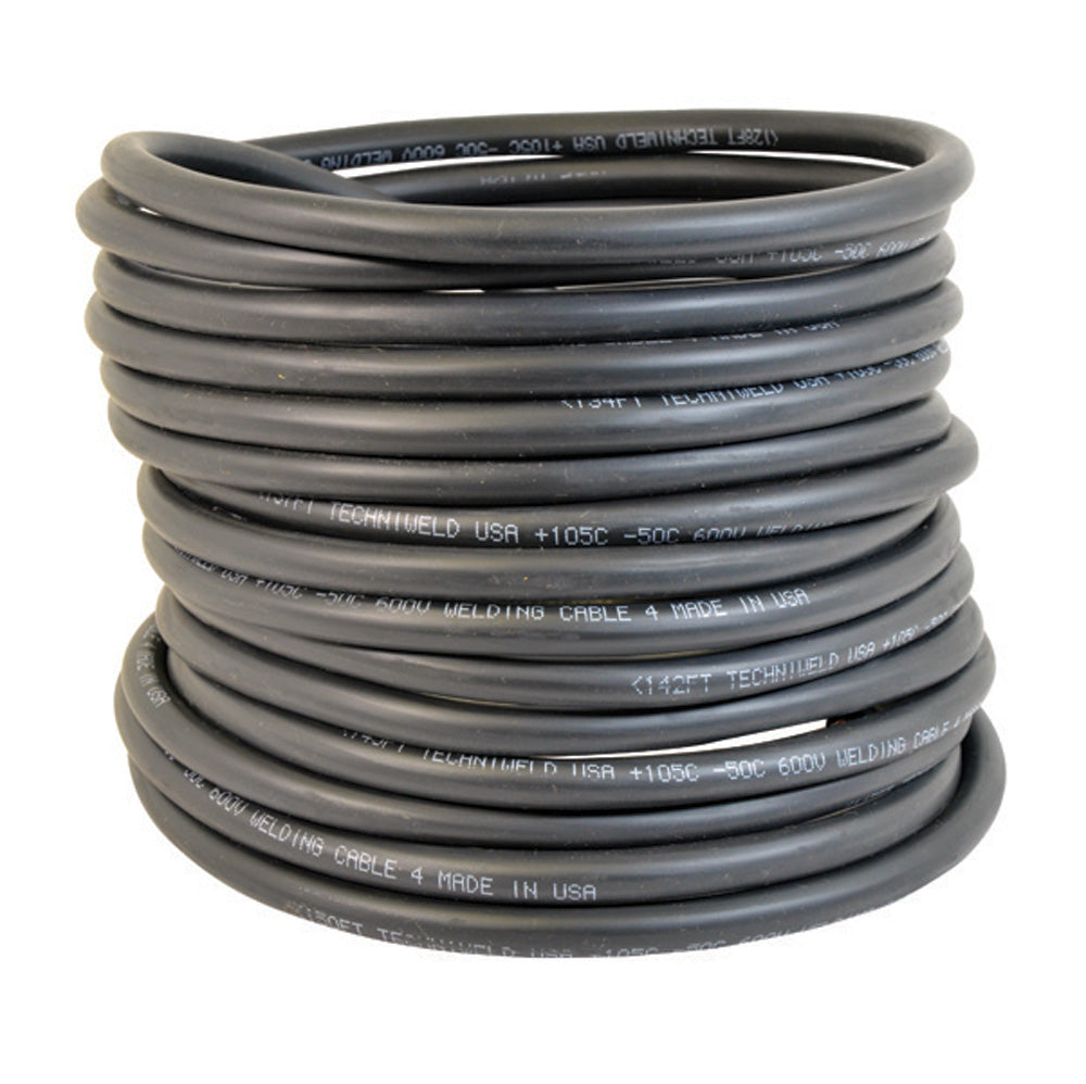 #2 x 50 Foot Premium Welding Cable Black