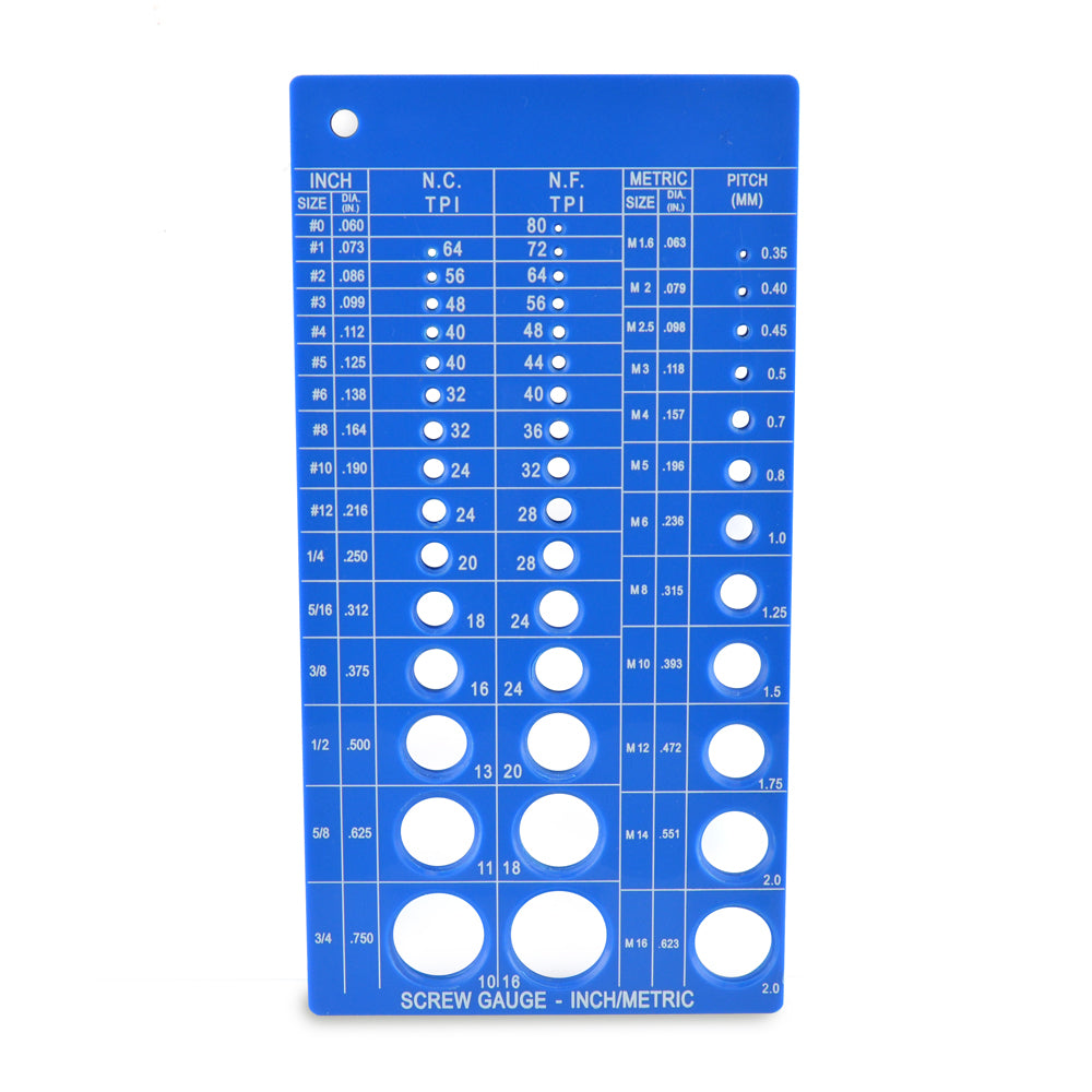 FastServ Quick Check Bolt & Screw Gauge