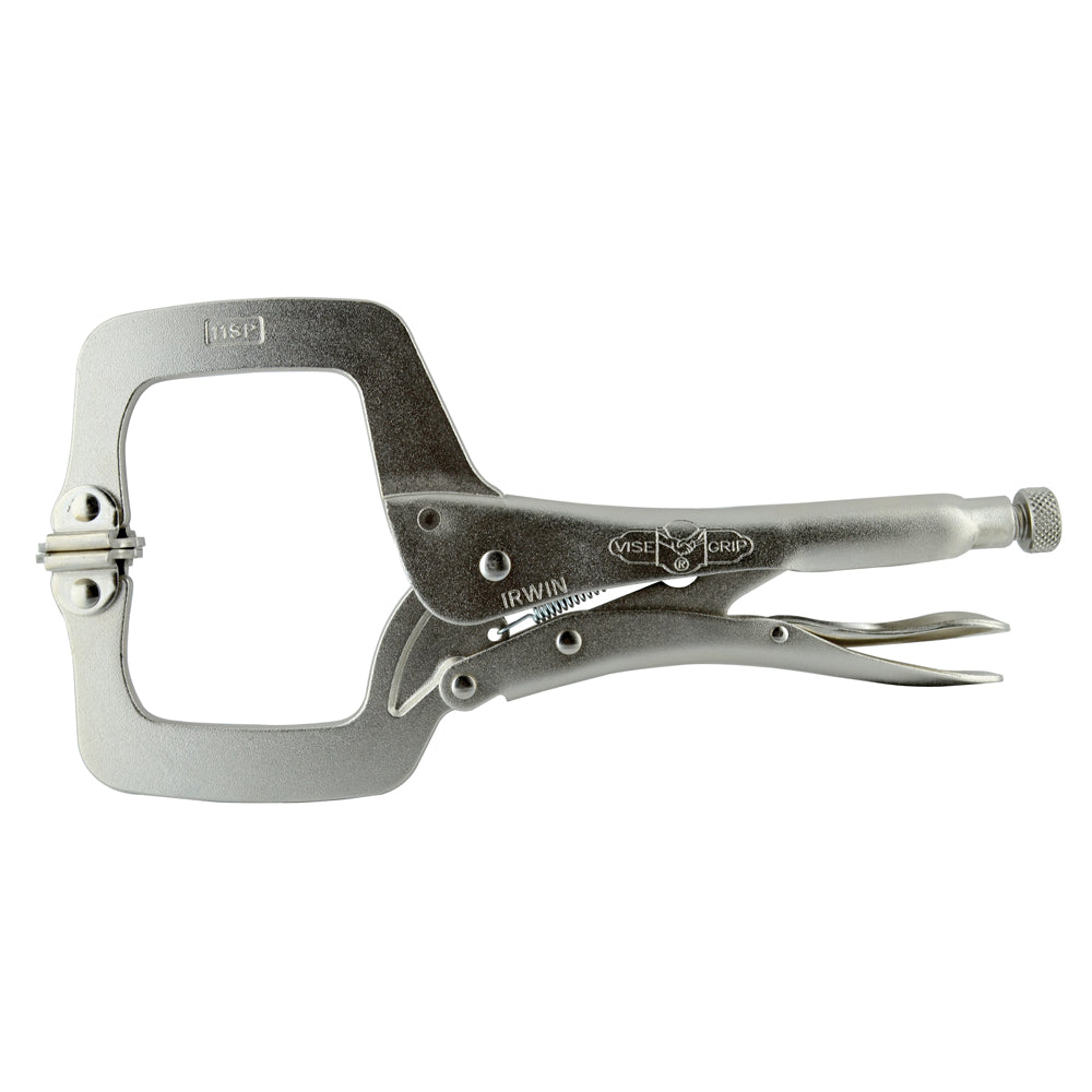 11 Inch Locking Swivel Pad C-Clamp