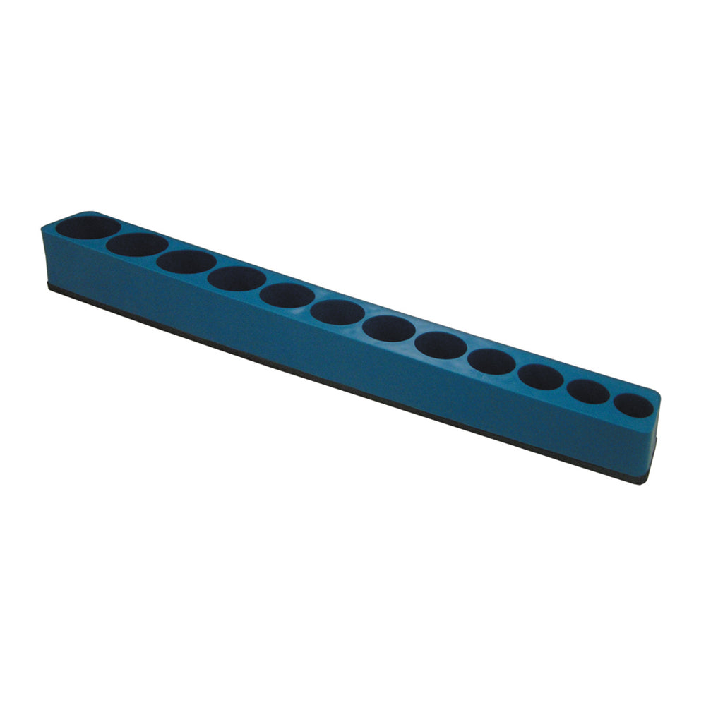 3/8 Inch Drive Magna Caddy Shallow Deep Holder Blue