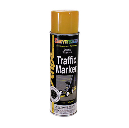 Seymour Traffic Marker High Solids Paint Aerosol Yellow - 20 oz