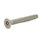 #10-32 x 11/2 Inch Stainless Steel Torx Pin Flat Head Resistant Machine Screw