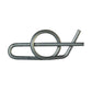 1.42 Inch Locking Cotter Pin Fits Shaft 1/2 Inch Regular Zinc Coated Ring Clip