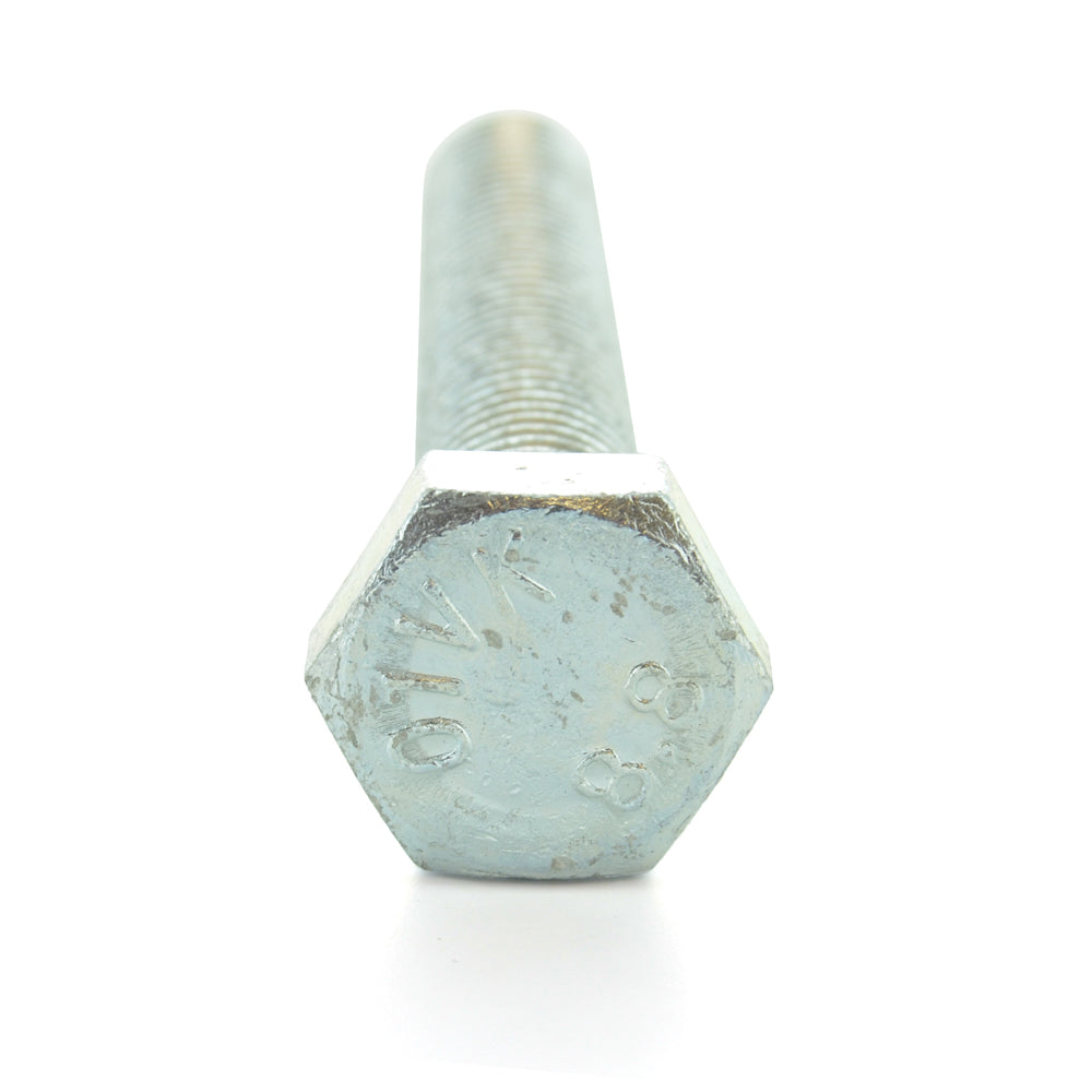 M6 x 1 x 50 mm Coarse Class 8.8 Zinc Plated Steel Hex Head Cap Screw