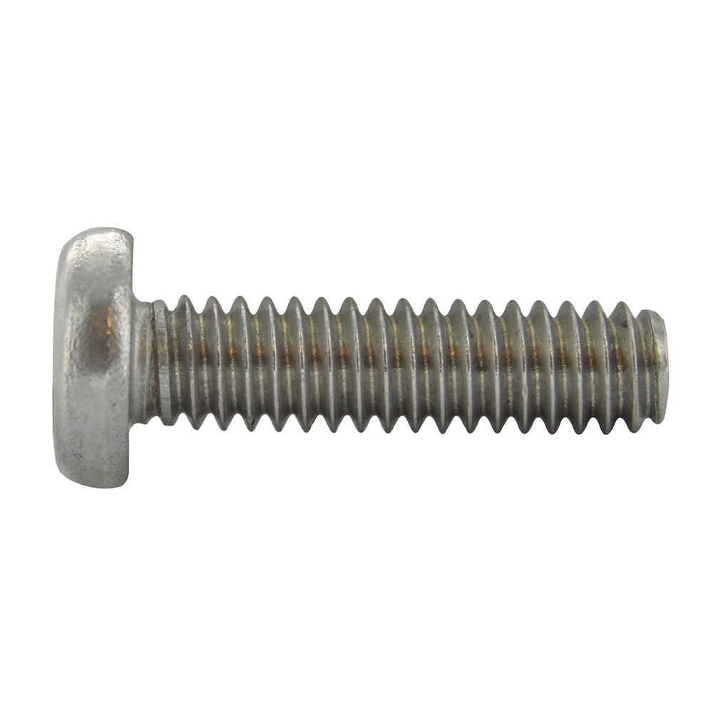 #8-32 x 2 Inch Stainless Steel Spanner Pan Head Tamper Resistant Machine Screw