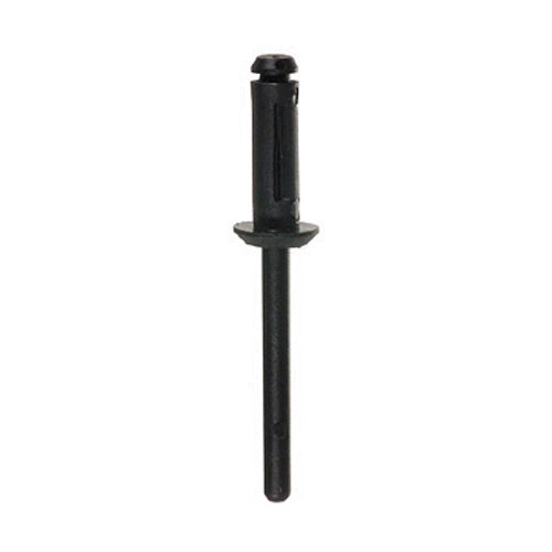 13/64 Inch 1/8 - 5/32 Inch Grip Black Nylon Blind Rivet
