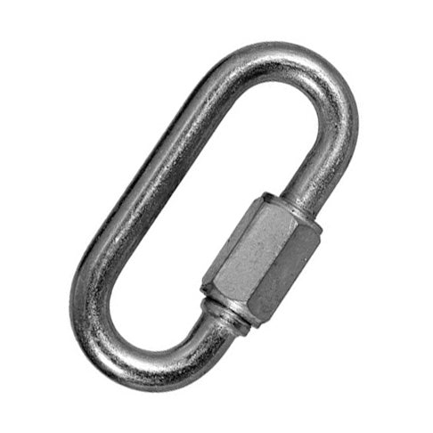 1/2 Inch 3300 Lb Grade 80 Zinc Plated Steel Rapid/Quick Link
