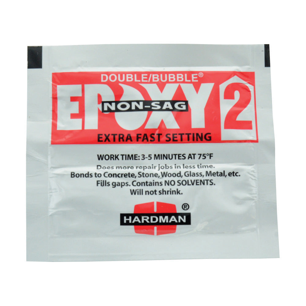 Double Bubble Extra Fast Set Epoxy - Single Use