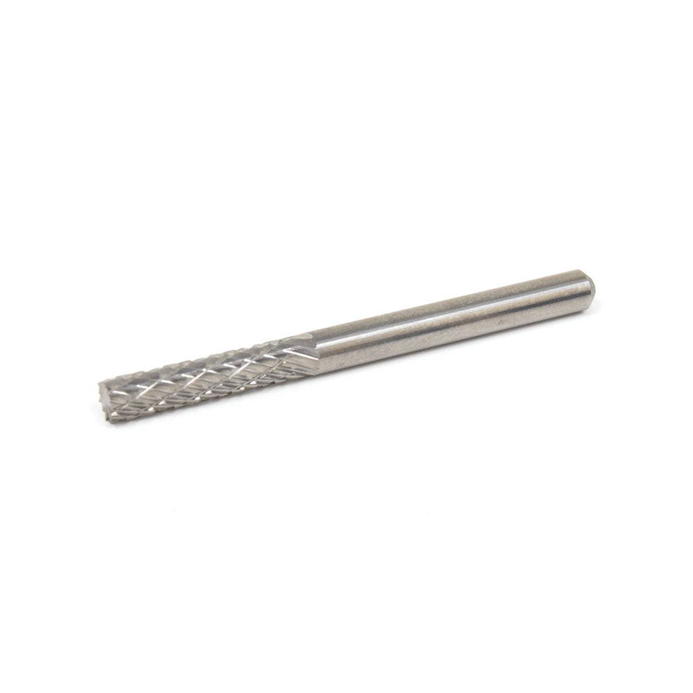 1/8 Inch Cylindrical With End Cut 1/8 Inch Shank Sb-43 Miniature Solid Carbide Bur