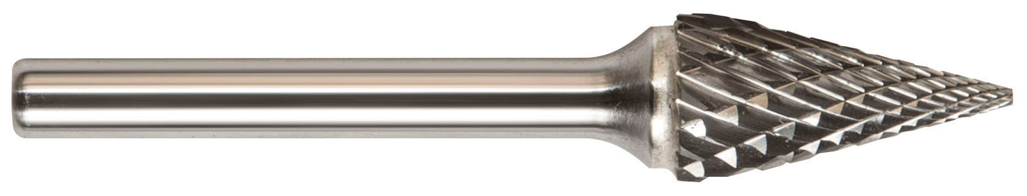 1/4 Inch Cone 1/4 Inch Shank Sm-3 Carbide Bur
