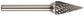 1/2 Inch 1/4 Inch Shank Sl-4 Carbide Bur