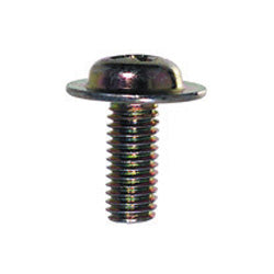 M5 x 0.8 x 12 mm Pan Head Phillips Drive Dichromate Gold Steel Screw