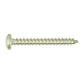 #12-11 x 1-3/4 Inch Plain 18-8 (A2) Stainless Steel Pan Head Type-A Self-Tapping Sheet Metal Screw