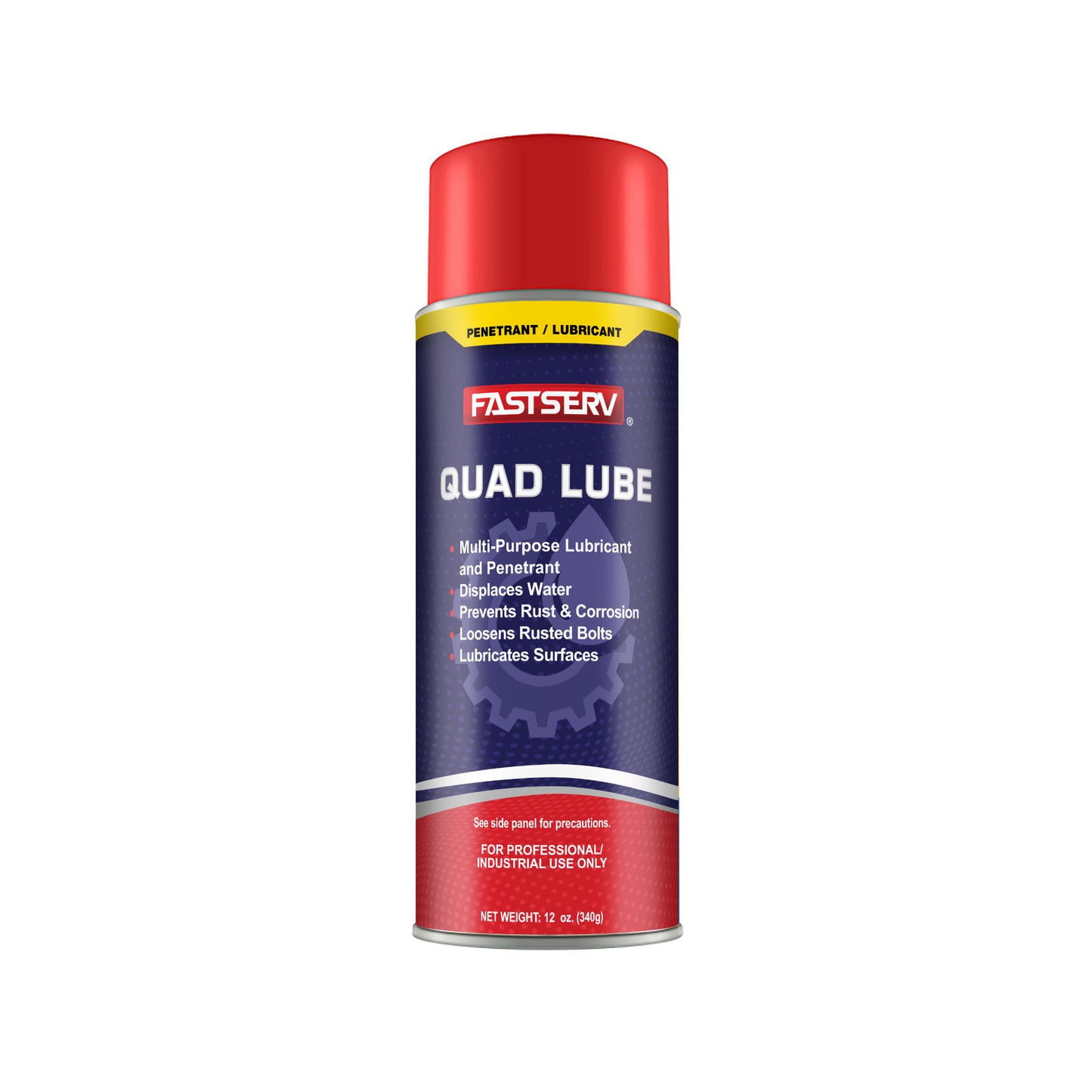 FastServe Quad Lube Penetrant/Lubricant - 12oz.
