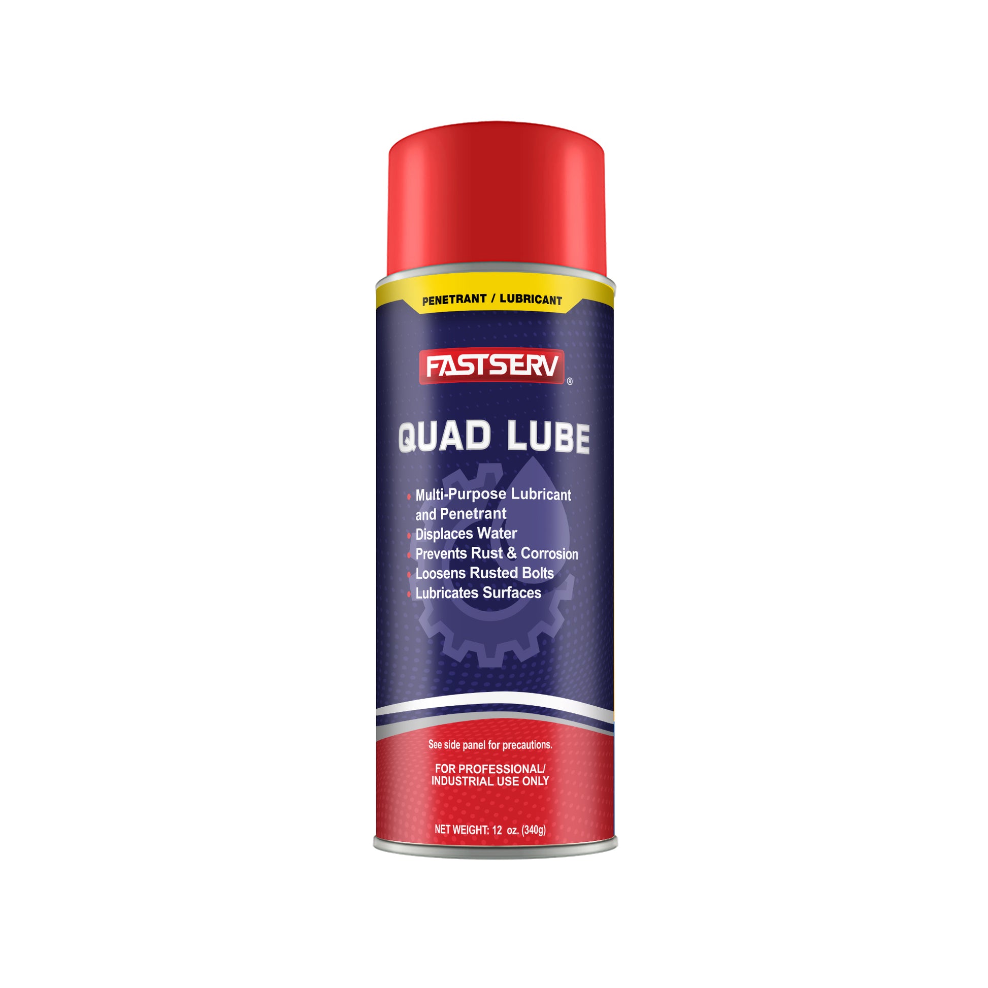 FastServe Quad Lube Penetrant/Lubricant - 12oz.