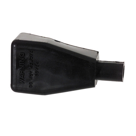 6-4 Awg Black Battery Cable Terminal Protector Straight Boot