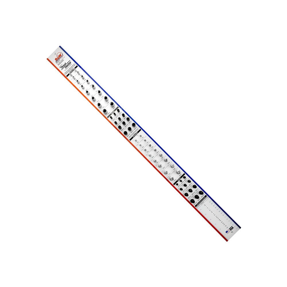Wall Mountable Thread Checker™  3 inch x 39 inches