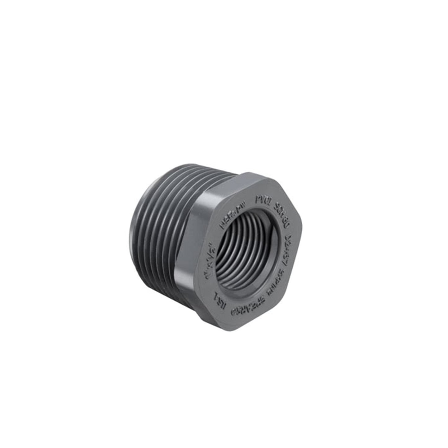 SCH80 PVC RED BUSH 3/4X1/4