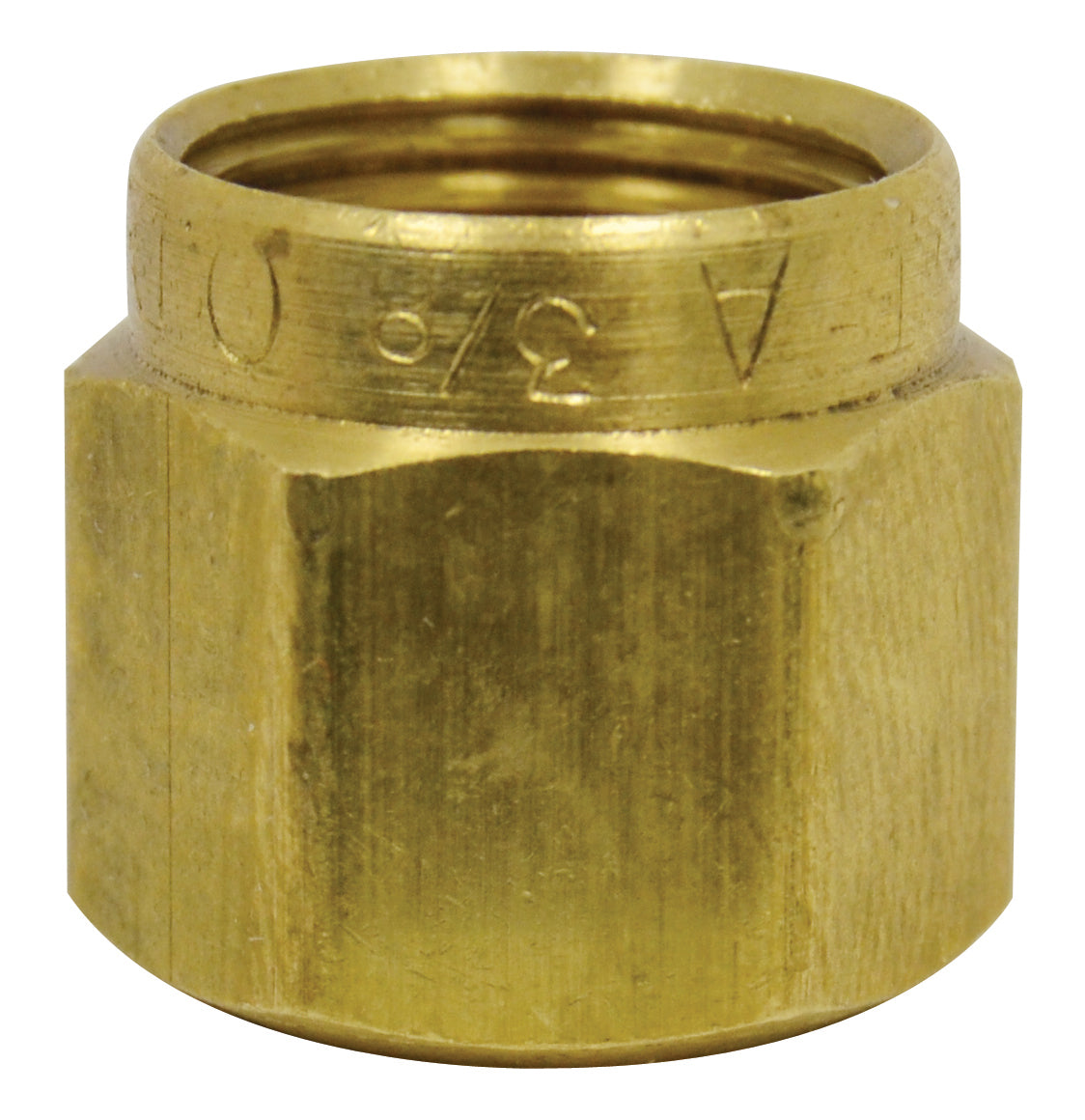 3/8 Inch Brass Nut D.O.T. Air Brake Fitting