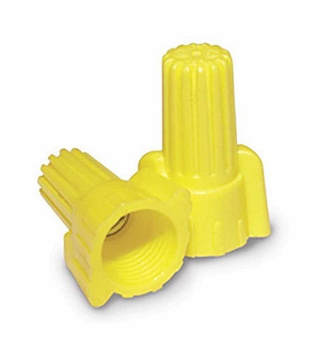 22-18 Gauge Winged Wire Connector Yellow