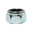 9/16-12 Coarse Zinc Plated Grade 2 (Ne) Nylon Insert Lock Nut