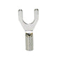 12-10 Gauge Uninsulated High Temperature Fork Spade Terminal #10 Stud