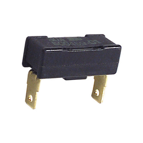15 Amp 12 Volt Dc Thermoplastic Type Ii Modified Reset Navistar Trucks Quick-Connect Circuit Breaker With 1/4 Inch Blade Mount On 1.08 Inch Center