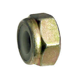 M22 x 2.5 Coarse Din 985 Yellow Zinc Class 10 Nylon Insert Lock Nut