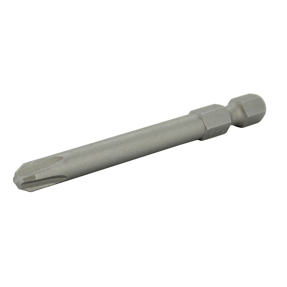 PhillipsÂ® Drive 1/4 Inch Hex Shank #3 Tip 2-3/4 Inch Length Steel Power Bit
