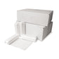 24X33 High Density Can Liner 8 Microns 16 Gallons Natural 1000 Per Case