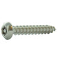 #10 x 1-1/4 Inch Stainless Steel Torx Pin Button Head Tamper Resistant Sheet Metal Screw
