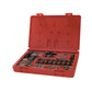 Gold Hi-Tungsten and Hi-Molybdenum Tool Steel 40 Pieces Straight Flute Tap and Hex Die Set